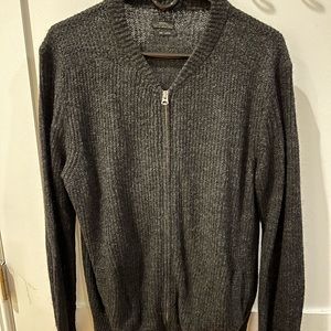 All Saints Men’s Zip-up Sweater
